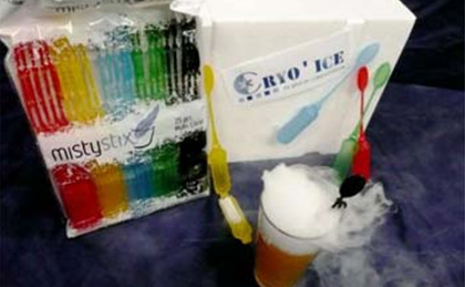 Cryo ice et le kit Mistystix pour vos cocktail sur mesure